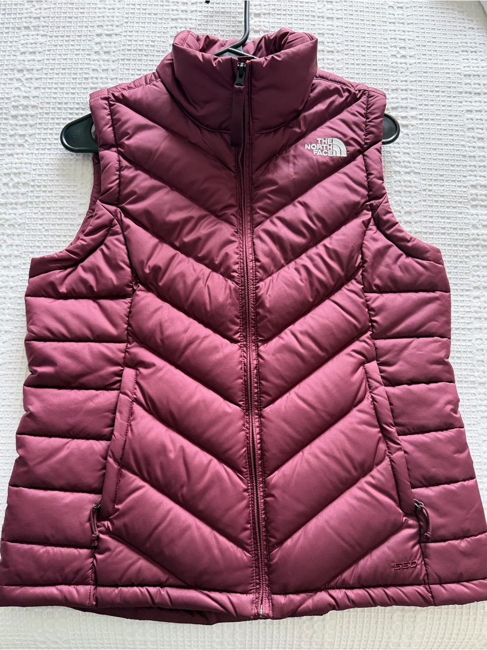 The North Face Women's Maroon Quilted Insulated Vest